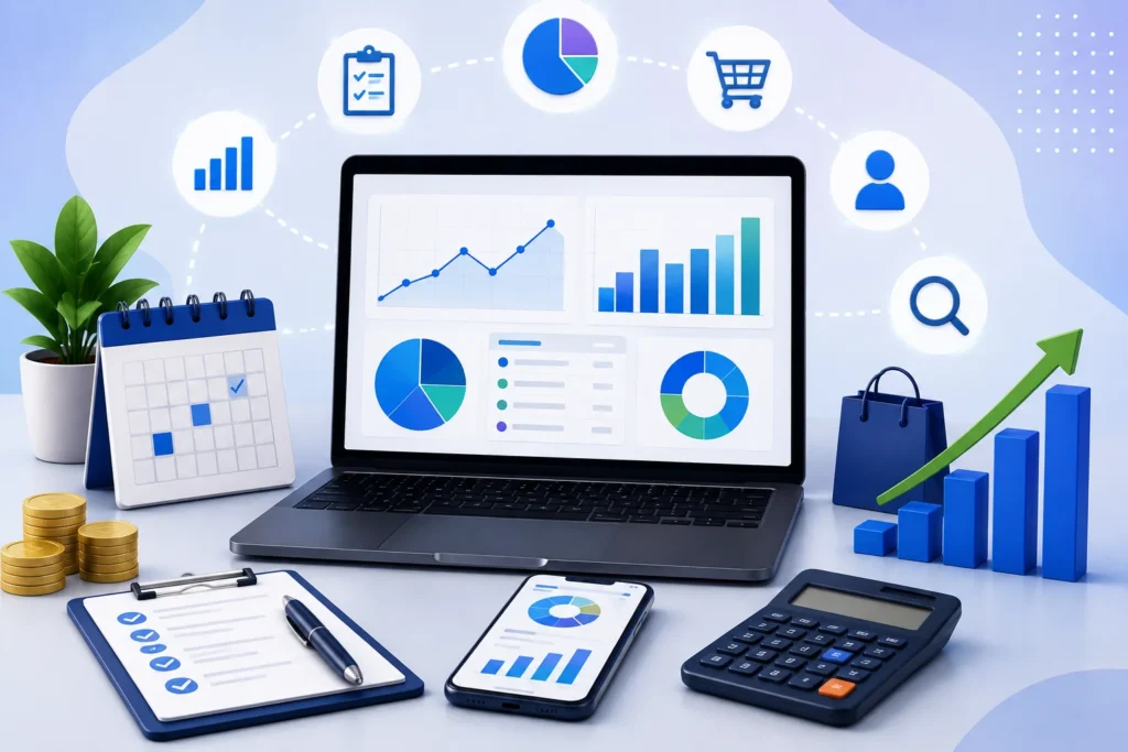 track daily sales in your retail store