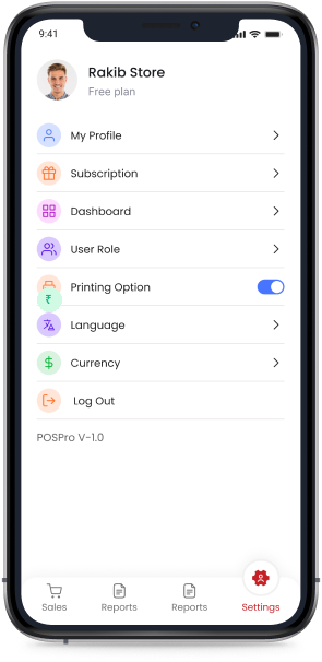 POS App Interface