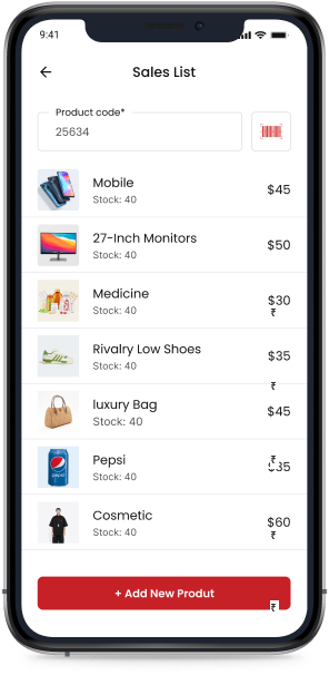POS App Interface